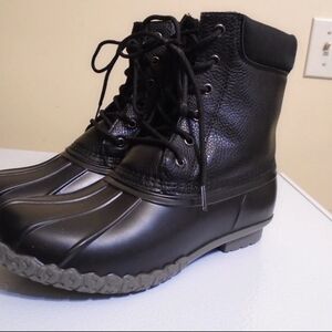 Weatherproof Black Men's Rain & Snow Boots